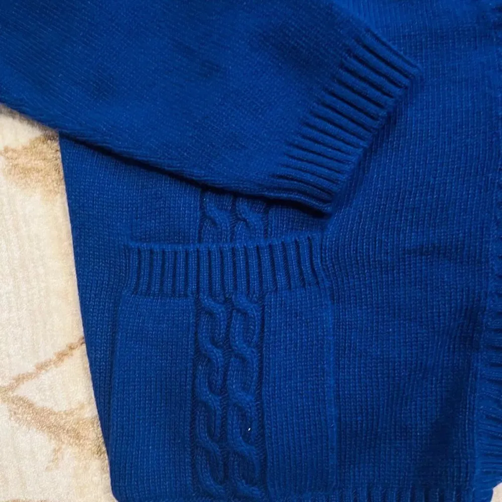 GUCCI Appliquéd cable-knit wool cardigan size L - Image 8