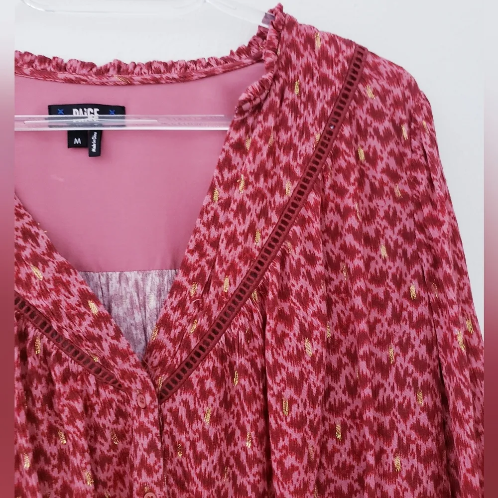 Paige Doris Long Sleeve Blouse Top - Image 4