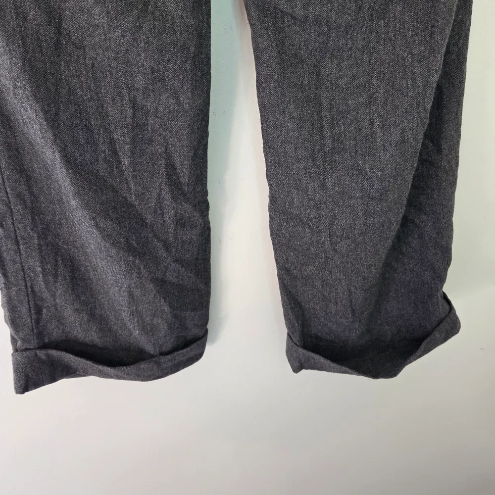 Ann Taylor Gray Wool Cashmere Blend Cuffed Trousers - Image 8