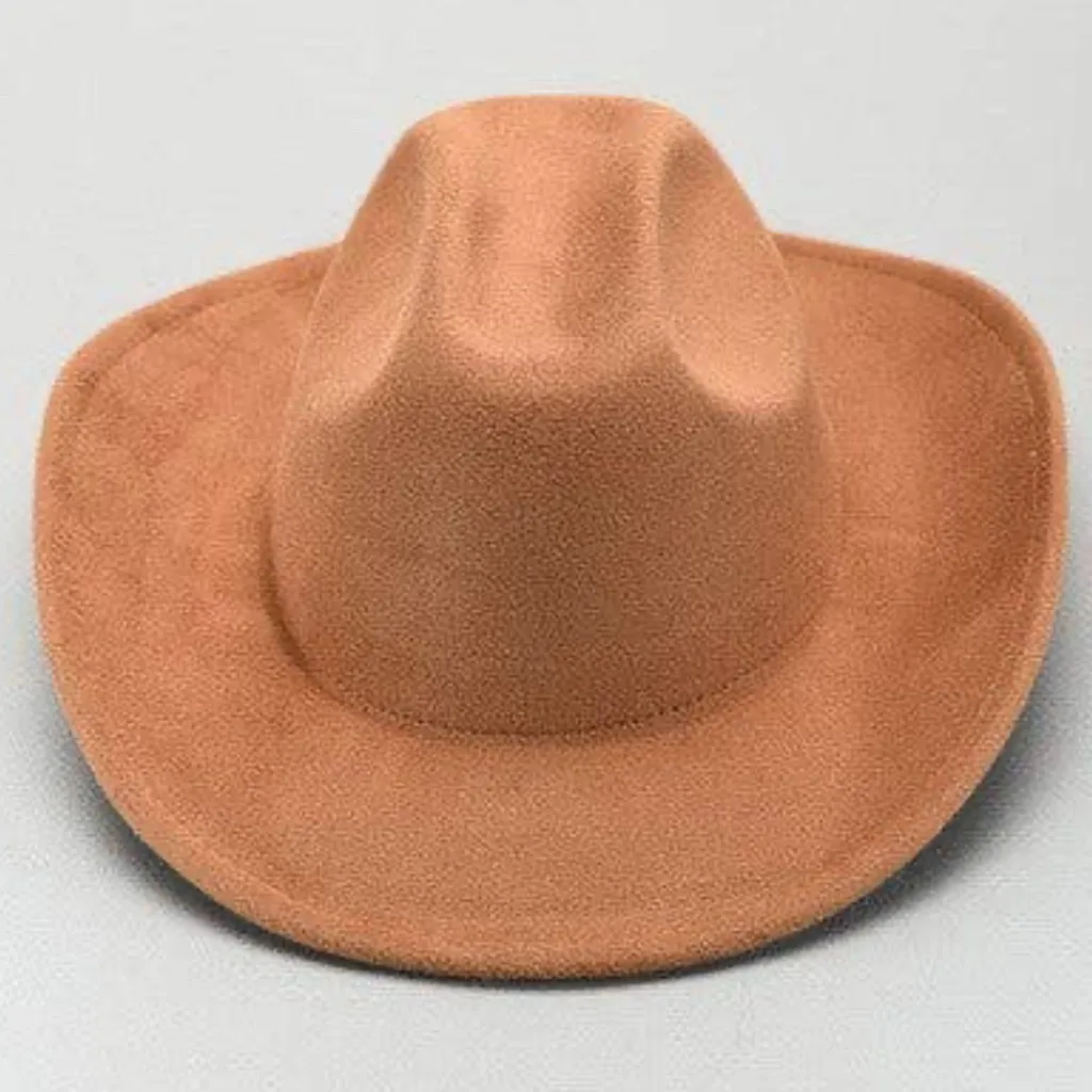 Elegant Tan Hat, Scarf and Gloves Set Brown - Image 4