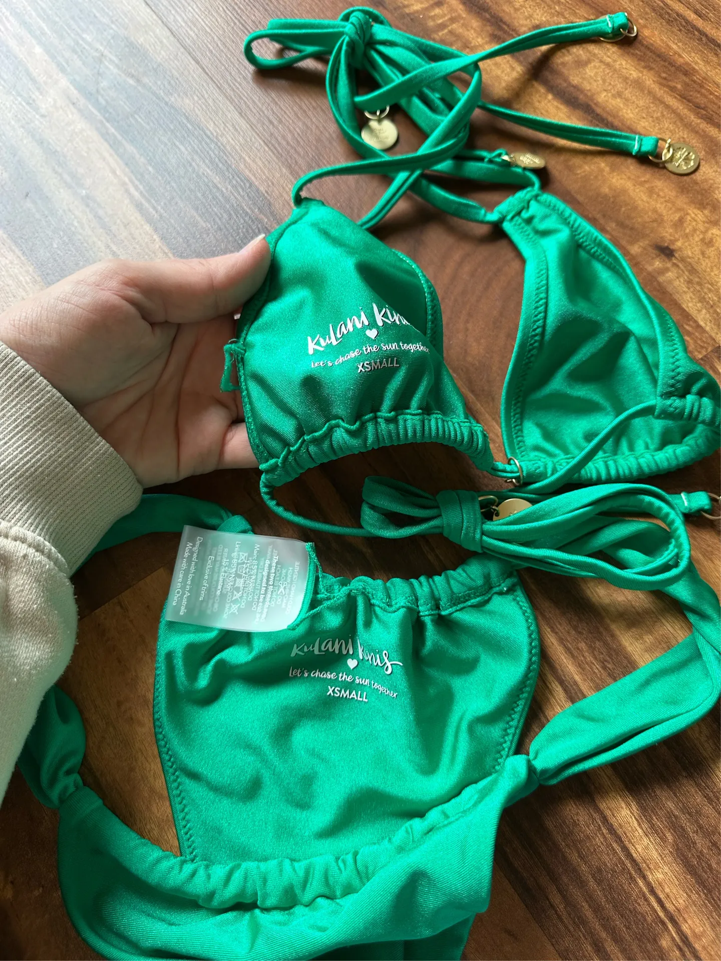 Kulani Kinis Bikini Set in Jungle Jewel - Image 5