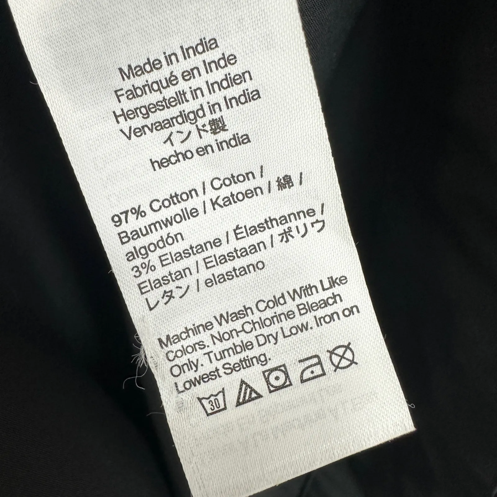 J.Crew Fit and Flare Midi Dress Cotton Poplin Minimalist A Line Black US 2 NWT - Image 14