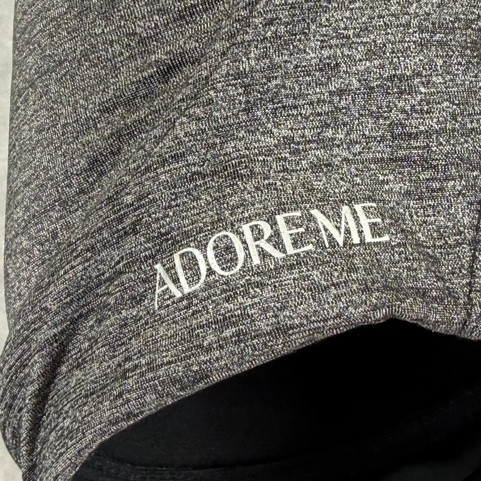 Adore Me 36DDD Heathered Grey Plunge Full Coverage Bra NWT - Image 5