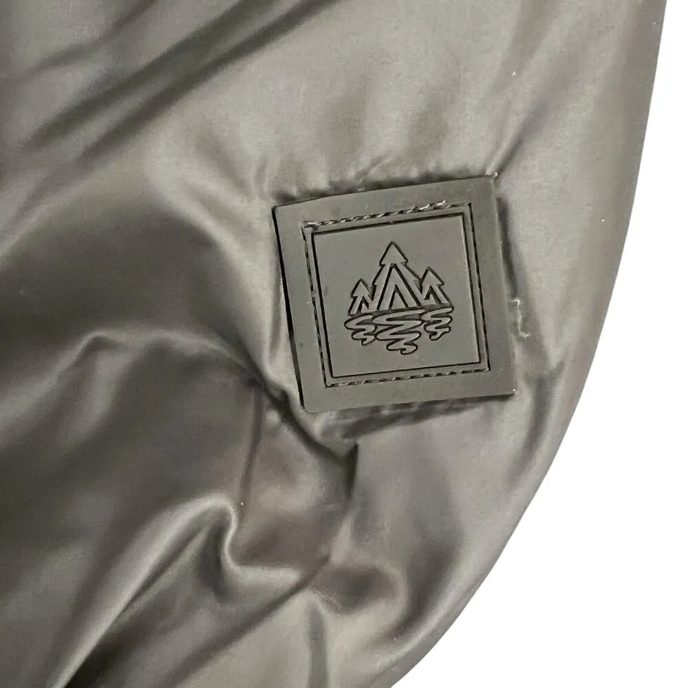 Rainforest Packable Puff Travel Shoulder Bag Gray Water Resistant Handbag Purse - Image 3