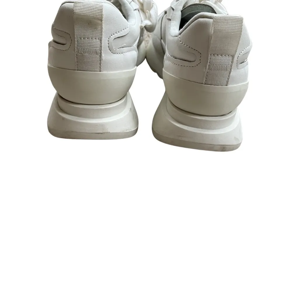 Zara Leather Athletic Sneakers Size 38 US Size 7.5 - Image 5