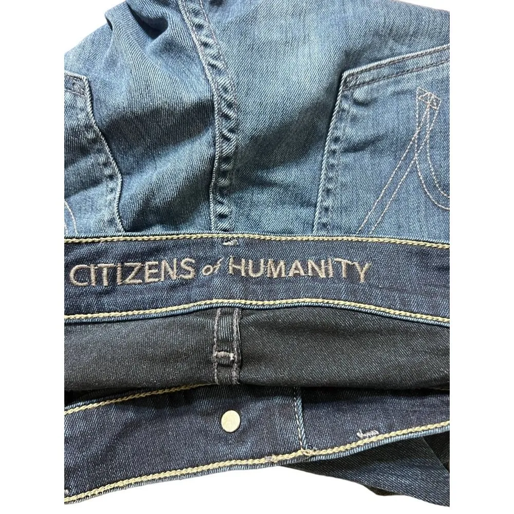Citizens of Humanity Ava Jeans Low Rise Straight Leg Size 29 - Image 5