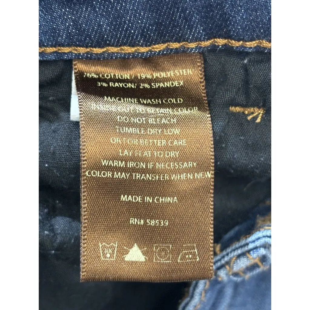 Kut from the Kloth Straight Leg Jeans Women’s Size 8 Whiskering - Image 7