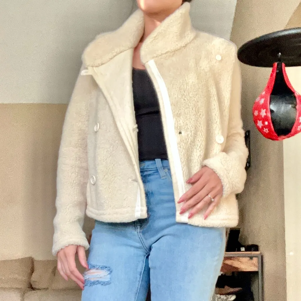 James Perse  Sherpa jacket - Image 4