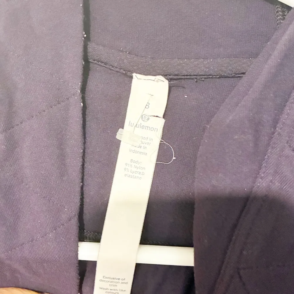 Lululemon Purple Ready To Rulu Wrap Hooded Top Size 8 - Image 4