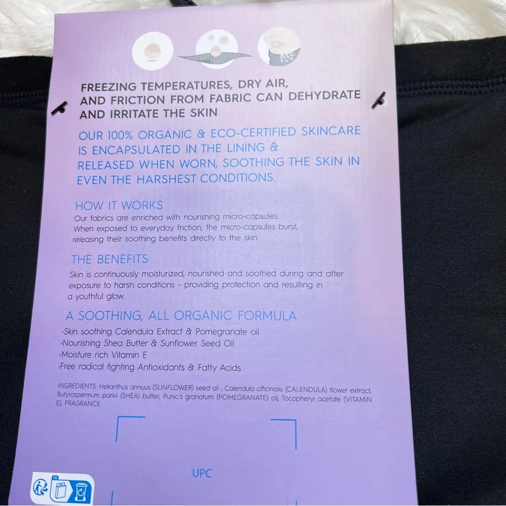 Roxy  True Balck Lana Collar Neck Warmer. New With Tags. - Image 6