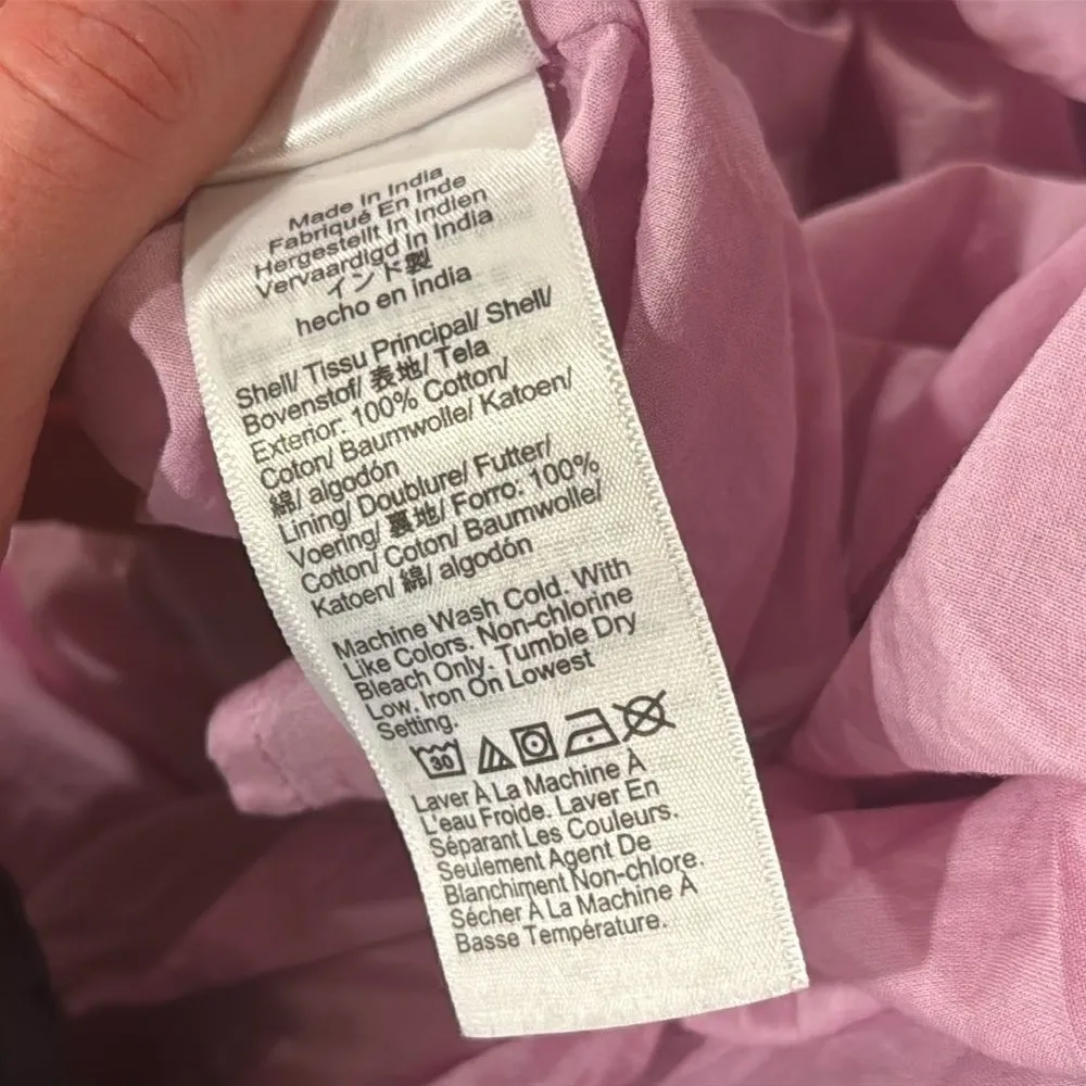 J. CREW WOMEN PINK FLORAL SLEEVELESS STRAP SUMMER SQUARE NECK LONG MIDI DRESS 14 - Image 8