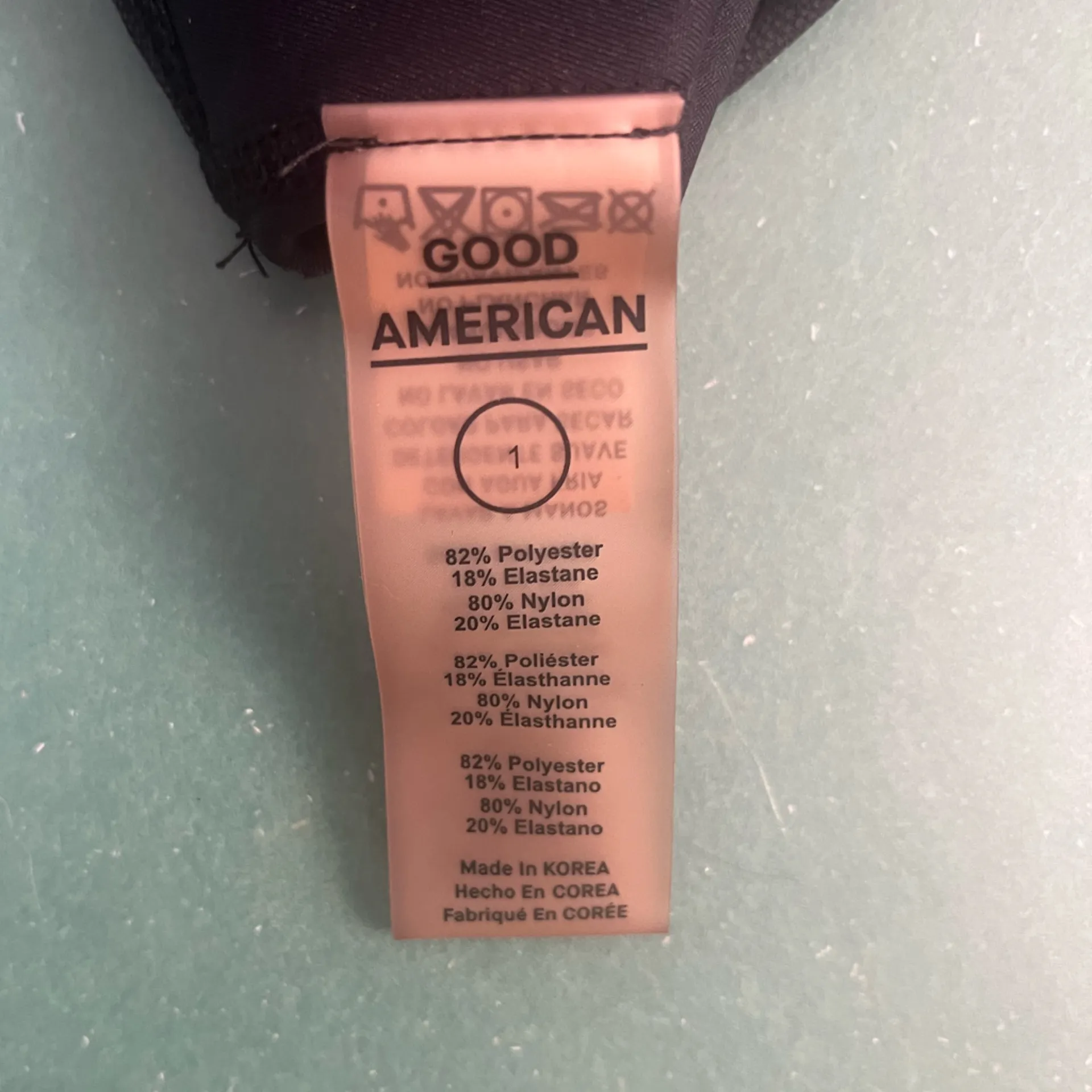 GOOD AMERICAN Gilded Leopard sports bra mesh back panel size small/1 - Image 7