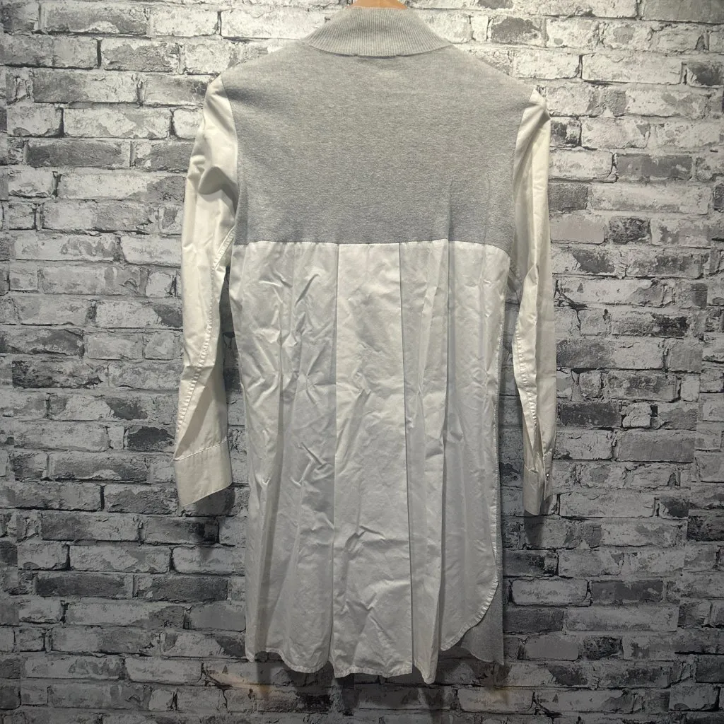 EUC Two By Vince Camuto Grey & White Long Sleeve Turtle Neck Size XS Gray - Image 5