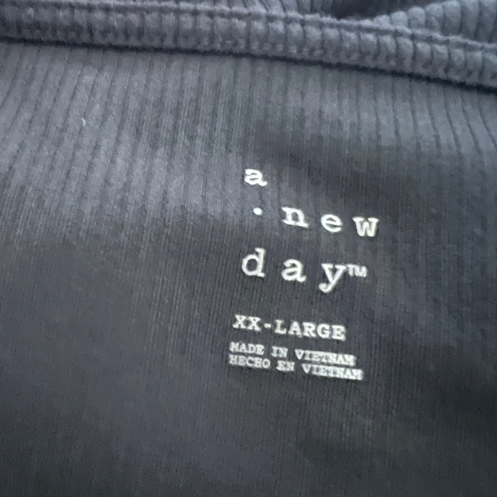 A New Day Women's Plus Size Black Slim Fit Long Sleeve Bodysuit - Size XXL - NWT - Image 2