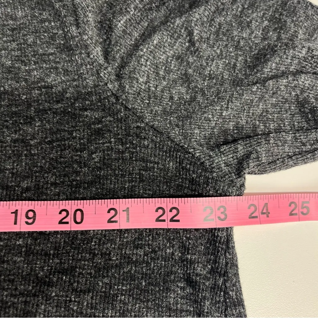 Imperfect Old Navy charcoal gray long sleeve shirt stretchy comfy XXL 2018 top - Image 9