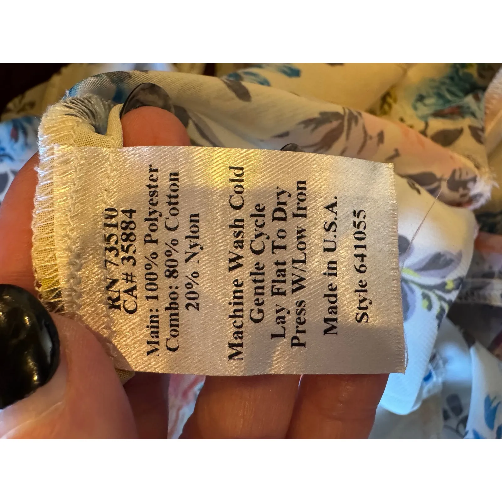 Ivy Jane Shirt Women Medium Ivory Floral‎ Lace Boho Asymmetric Hem Tunic Top - Image 12