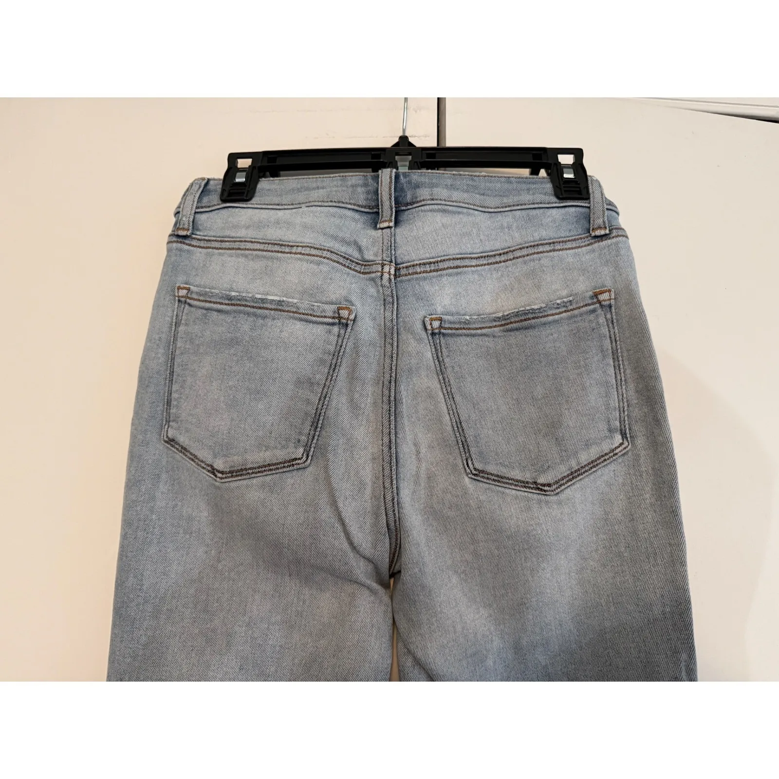 Lot of 2 Lauren Conrad High‎ Rise Jeans | Skinny| Straight | Distressed | Size 2 - Image 5