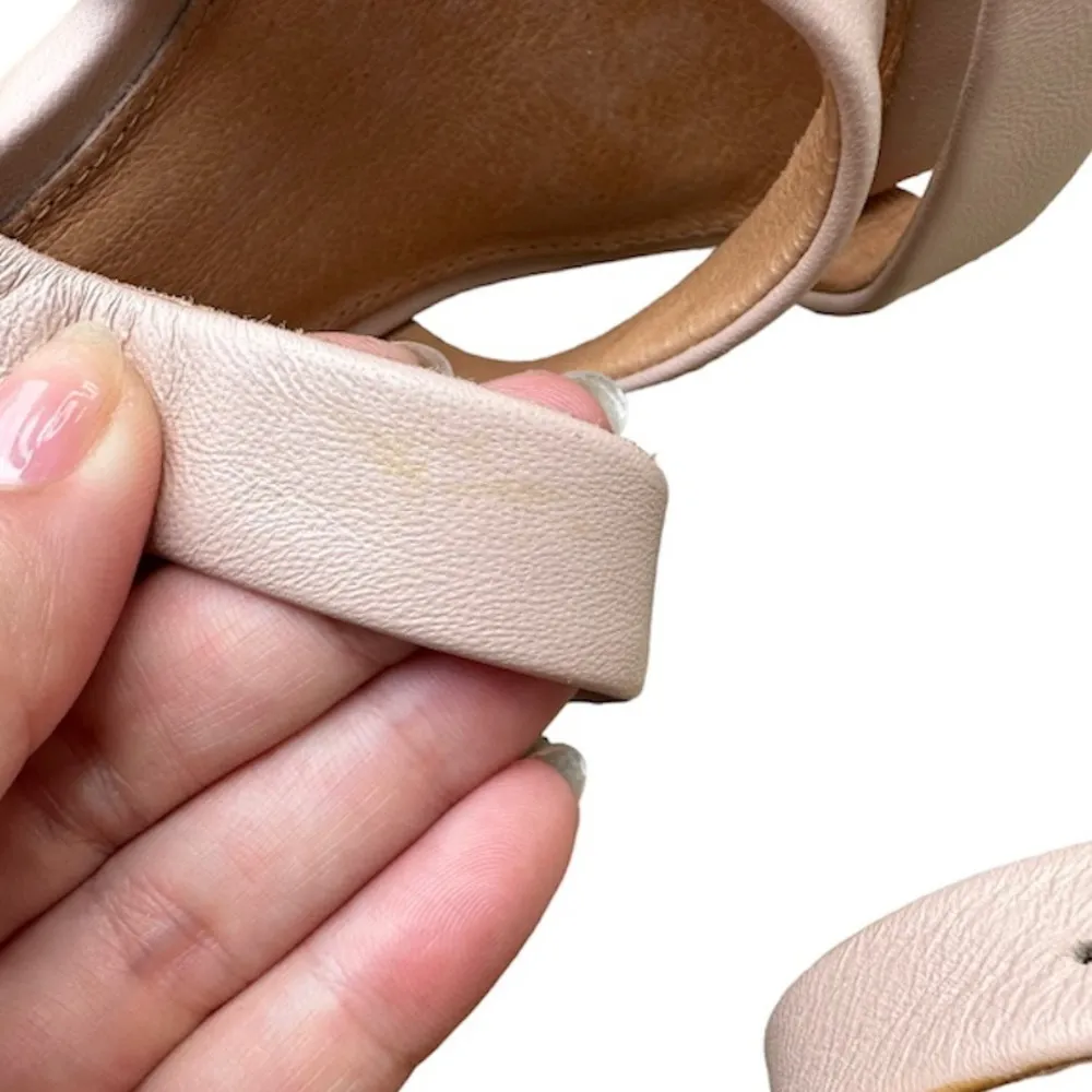 Halogen Rocco leather strappy block heel sandals - Image 3