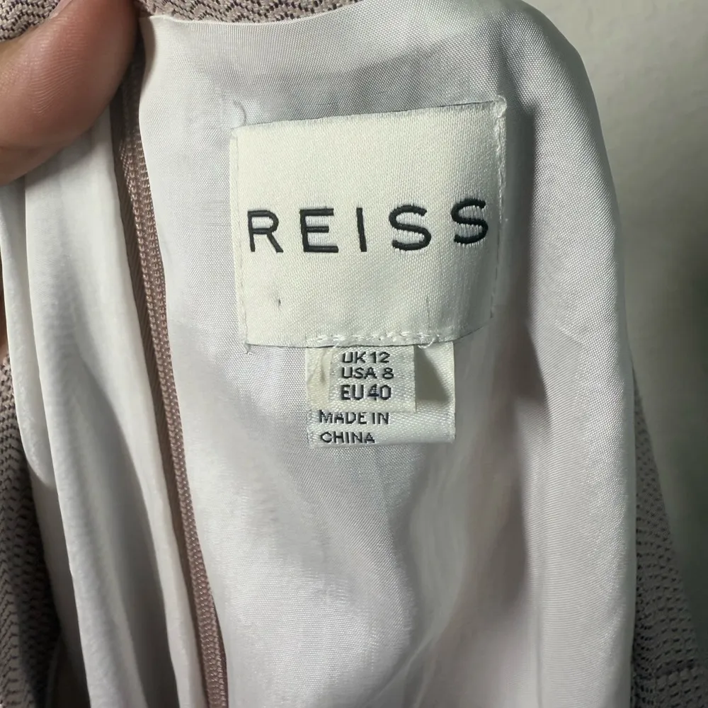 Reiss Valina Wool Blend Dress Size 8 - Image 6