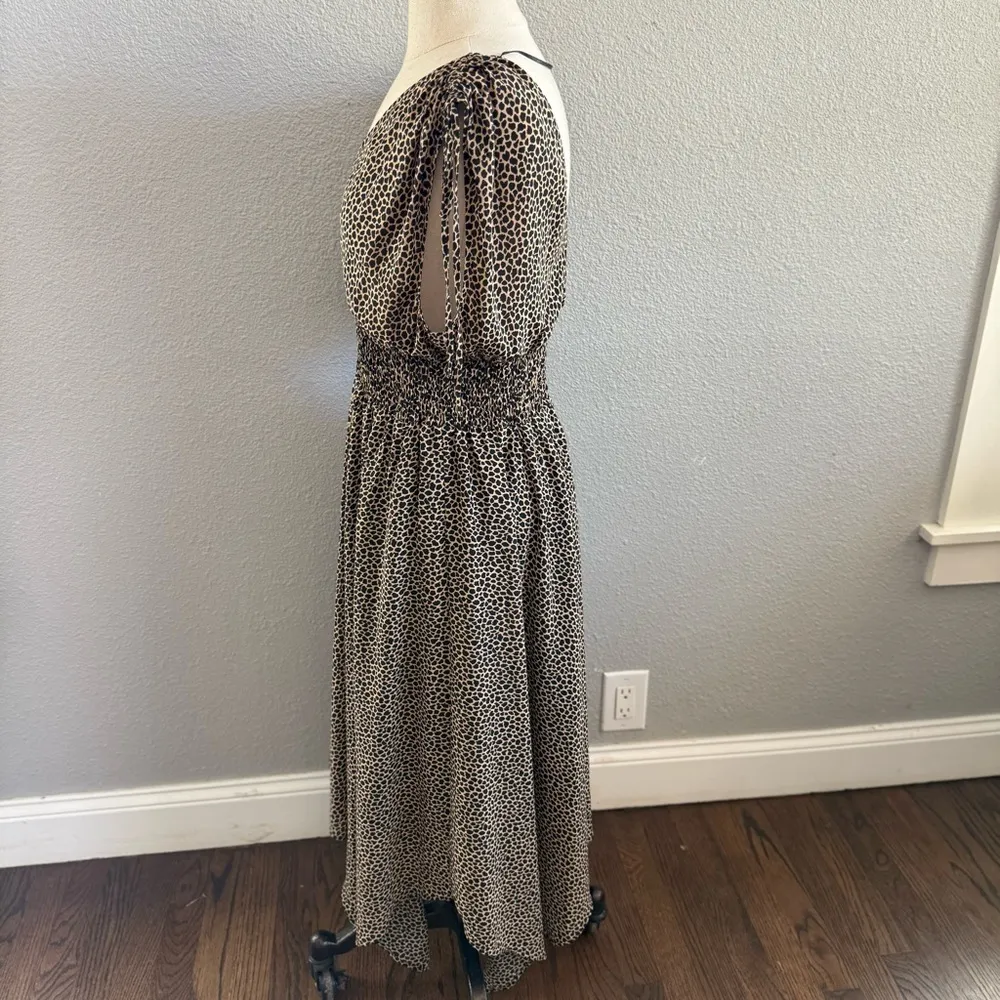 Banana Republic Giraffe Print Midi Dress Size 12 EUC‎ - Image 7