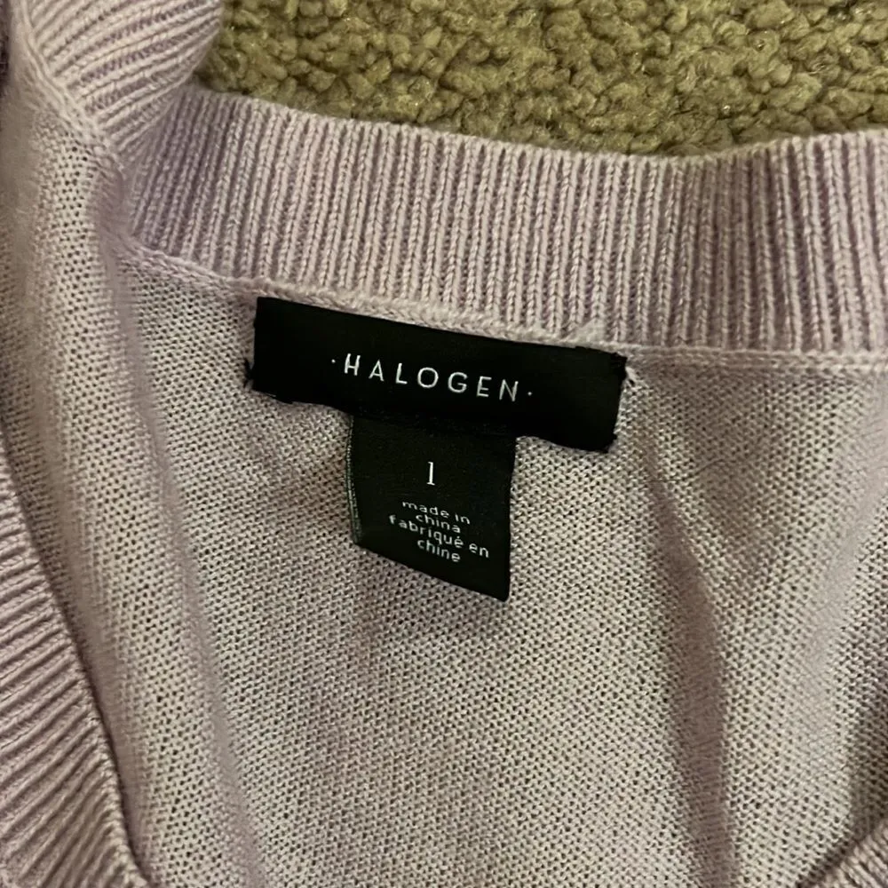 Halogen  large purple sweater - Image 8