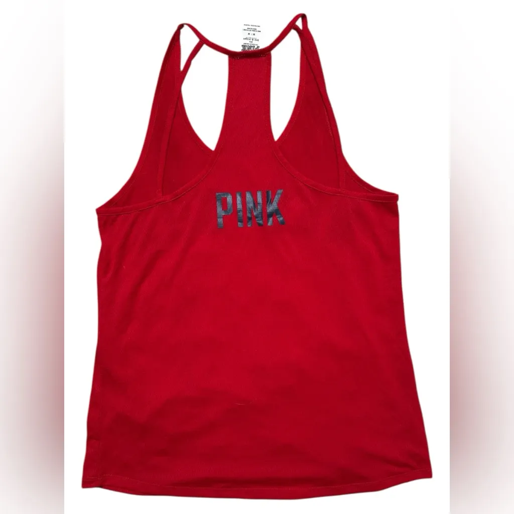 Victoria Secret PINK Rare MLB Boston Red Sox Tank Top Jersey - Image 2