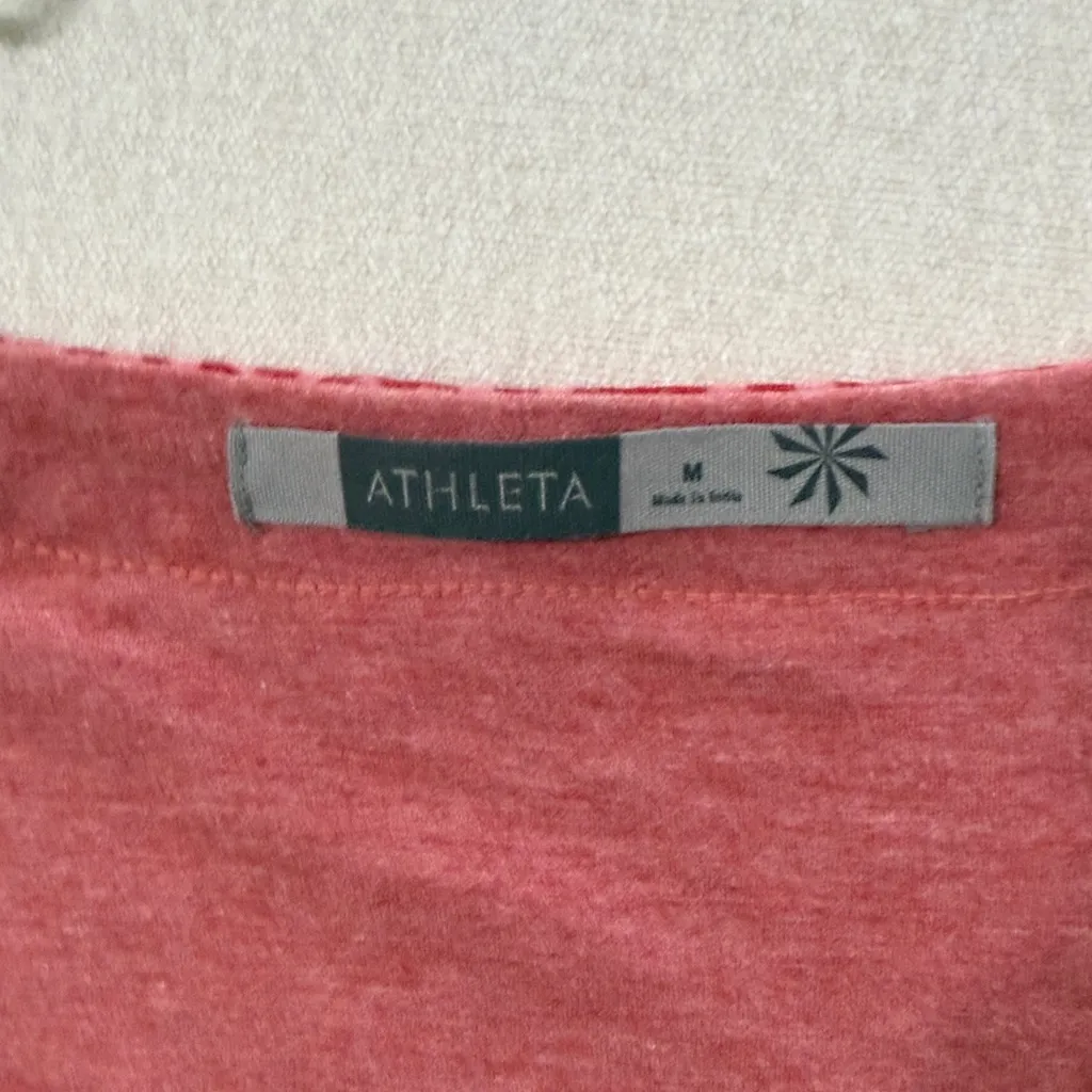 Athleta Burgundy Patterned Mini Dress - Image 5