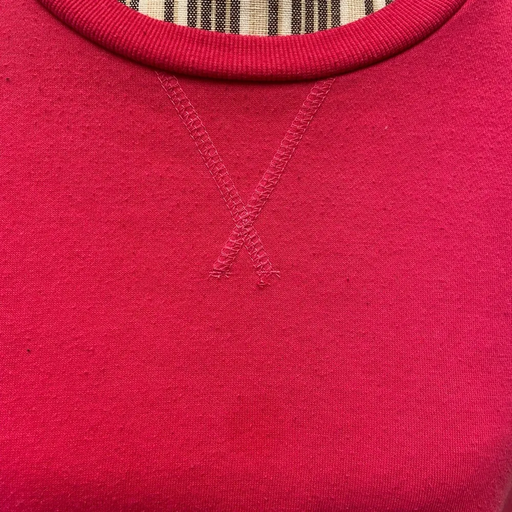 Cropped Pink Sweatshirt size Large - Image 5