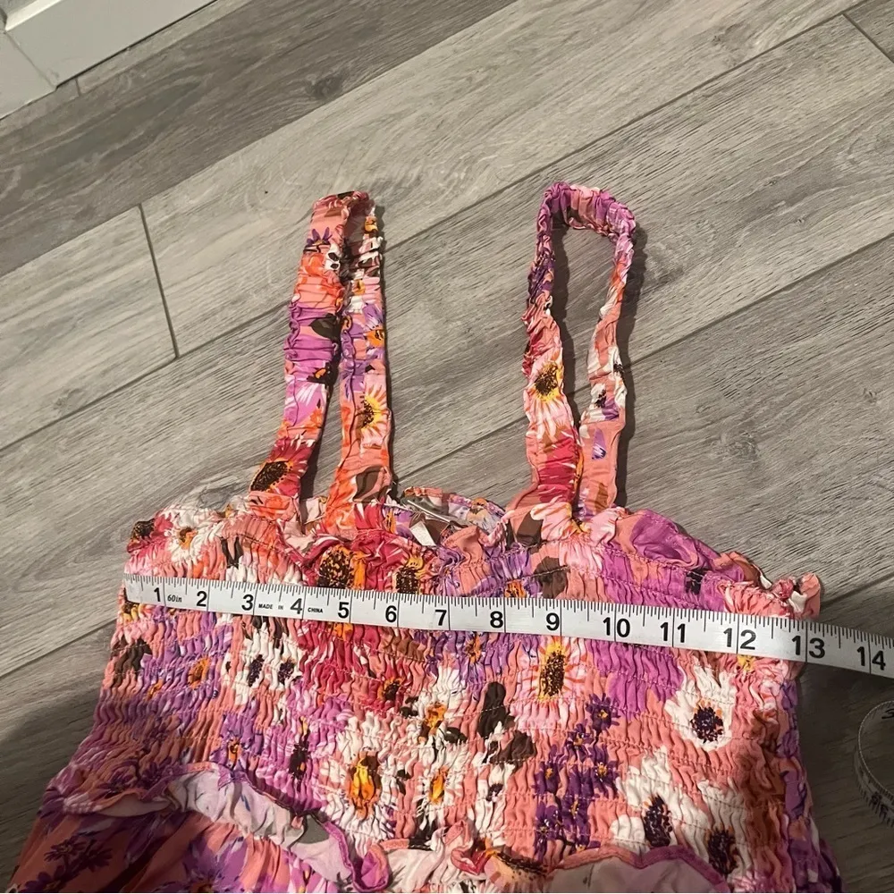 Rachel Parcell Tiered Floral Midi Dress - Image 6