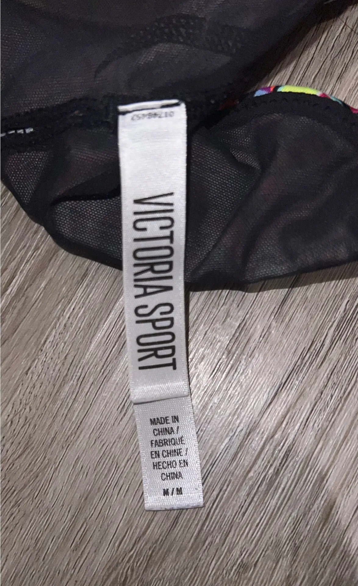 Victoria’s Secret Sports Wireless Bra Bright Multicolor Size Medium - Image 3