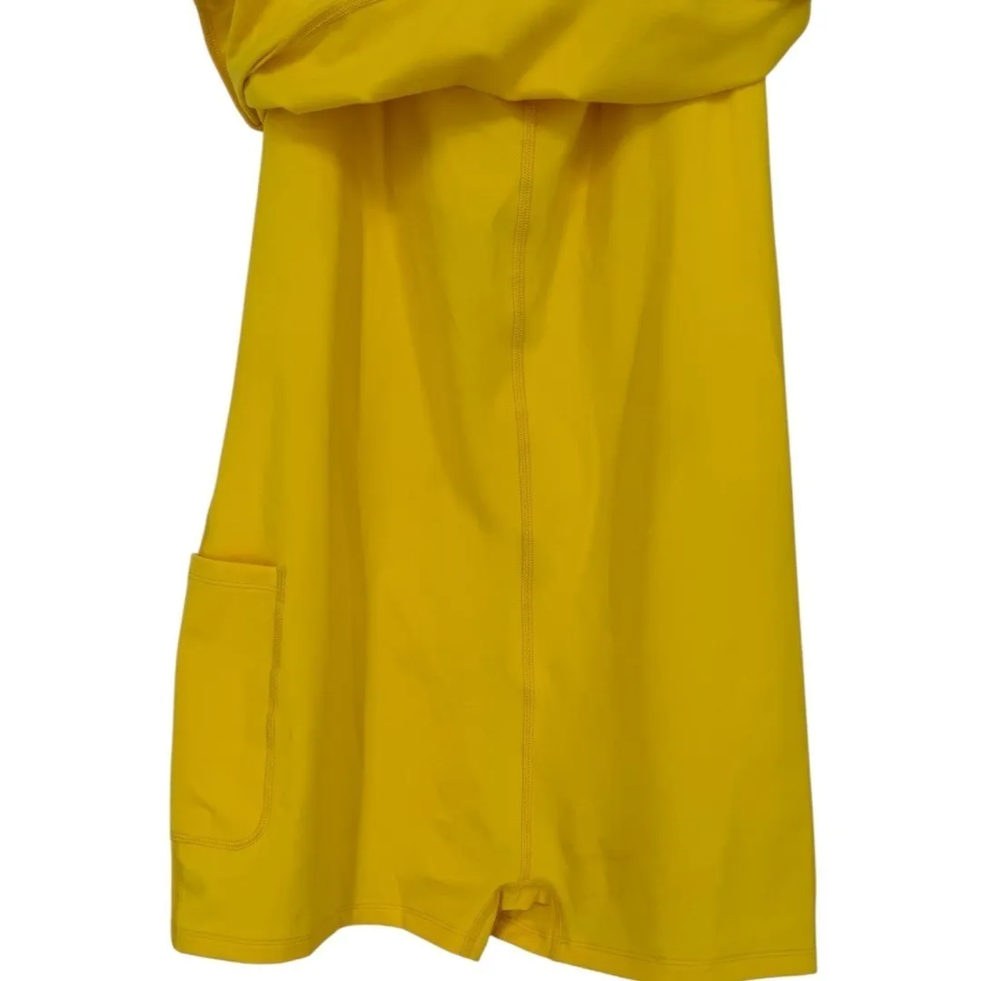 NWT Spiritual Gangster Jet Sleeveless Active Dress Yellow Size‎ XL Athleisure - Image 11