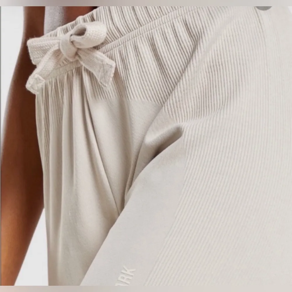 Pause Knitwork Jogger - Cream - Image 2