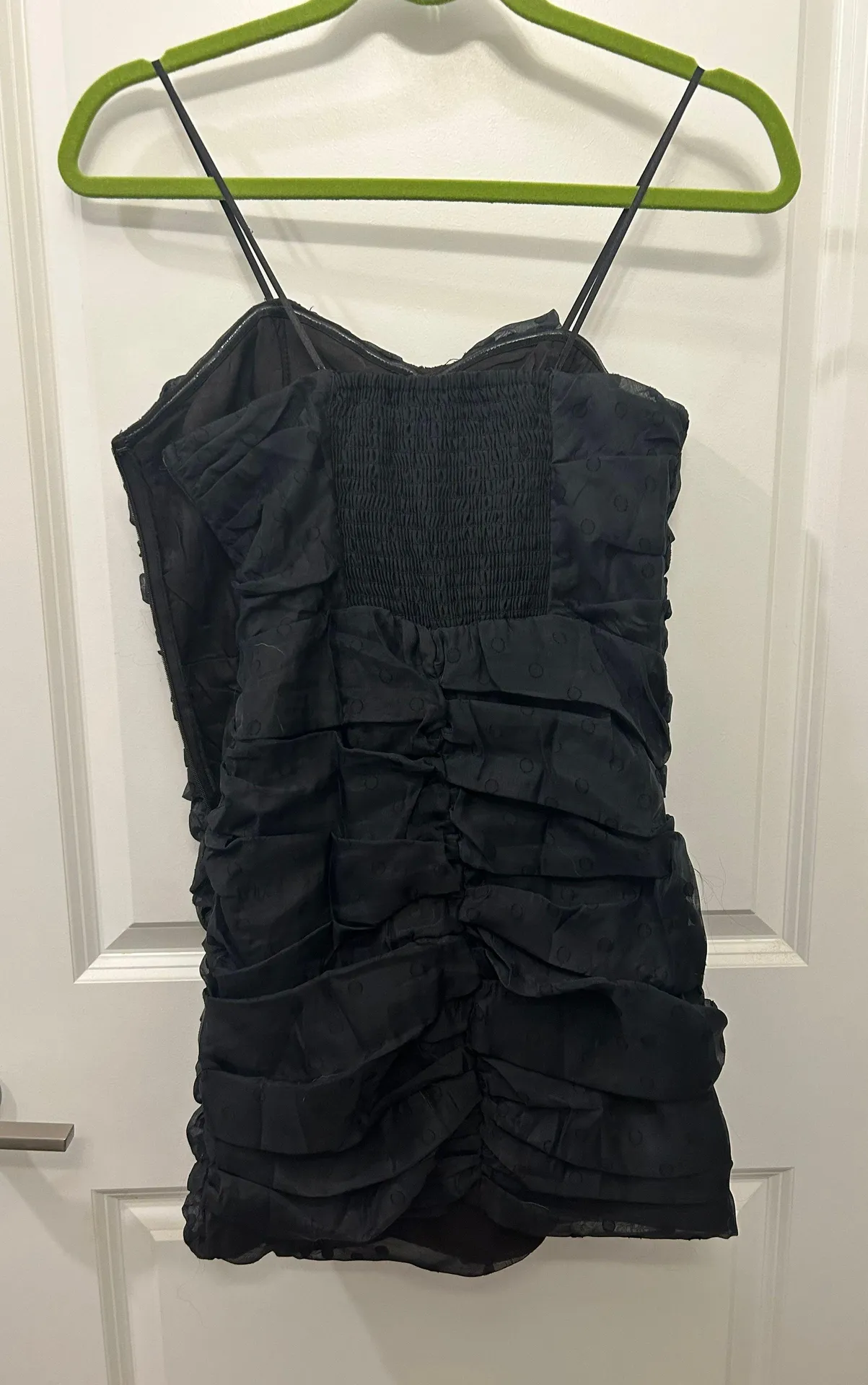 DO+BE Black Ruffle Dress - Image 4