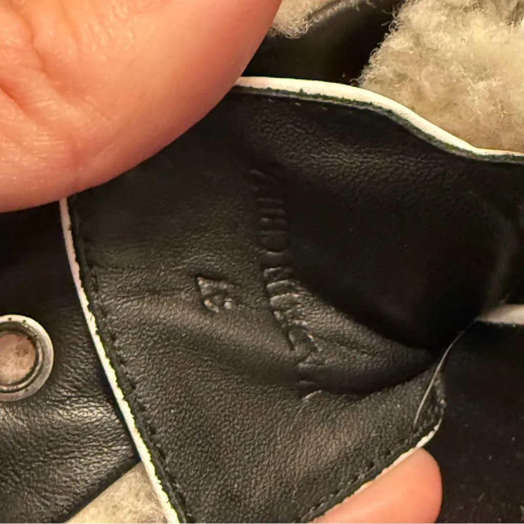 rag & bone Evin Shearling Sandals Size 37 (US 7) - Image 8