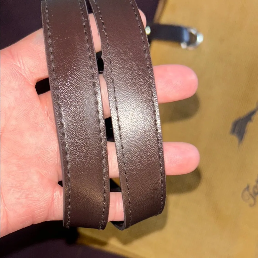 Tommy Bahama Tan and Orange Burlap Tote - Image 4