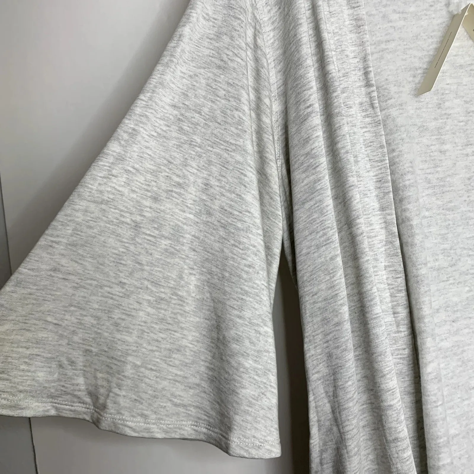 Naked Princess Ava Brushed Terry Short Robe Womens New Large Medium Grey Gray - Image 7