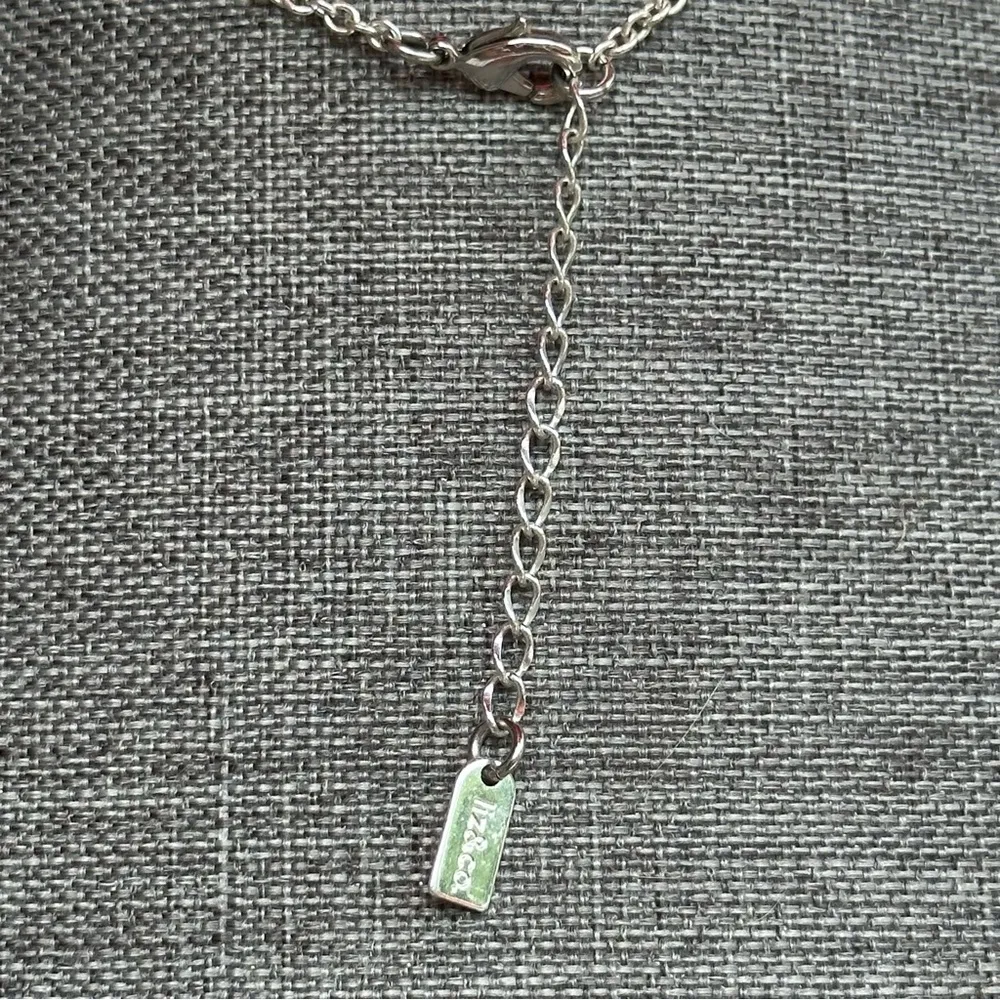 Liz & Co  yellow stone drop necklace - Image 4