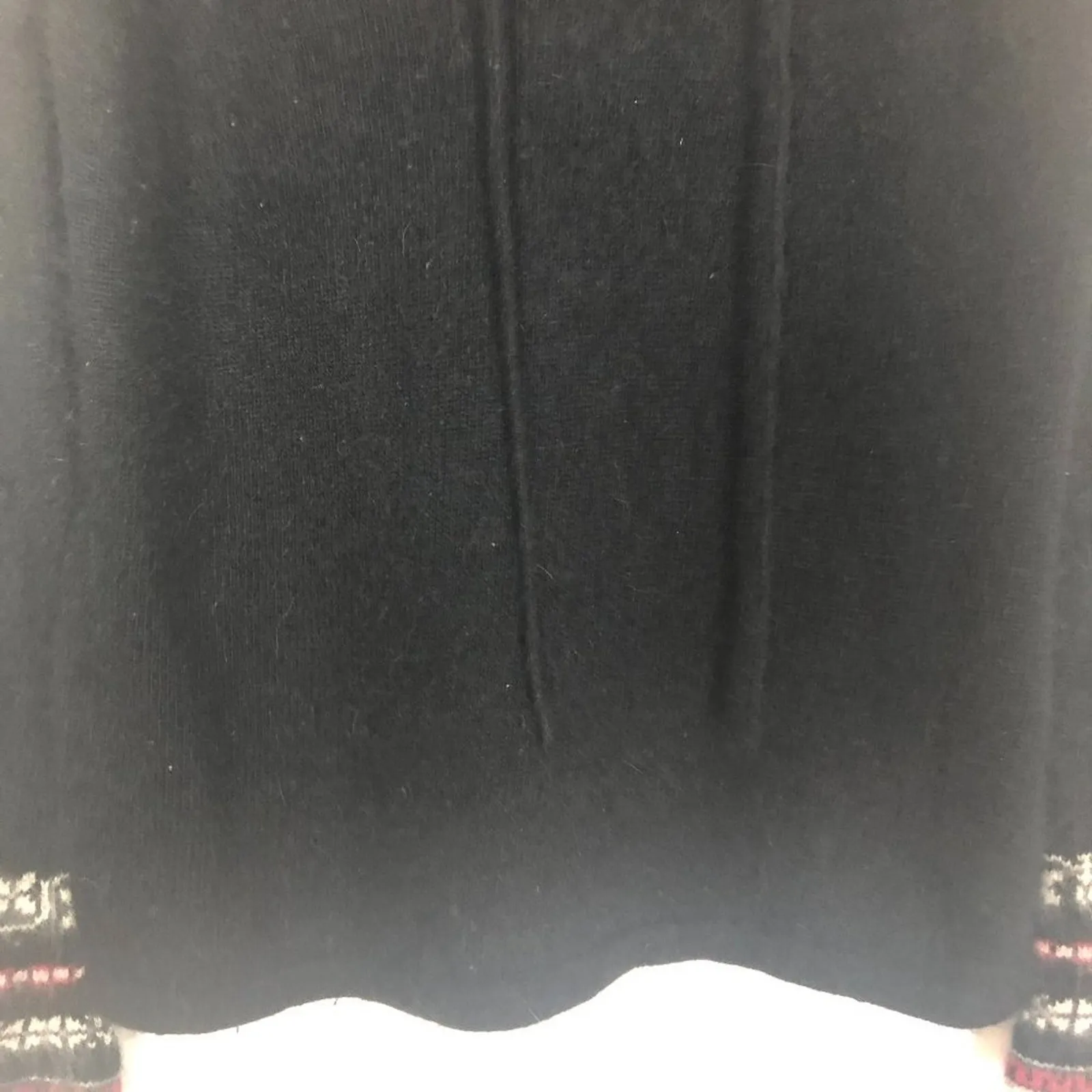 Faded Glory Y2K Angora Lambswool Blend Boho Sweater Size Medium - Image 4