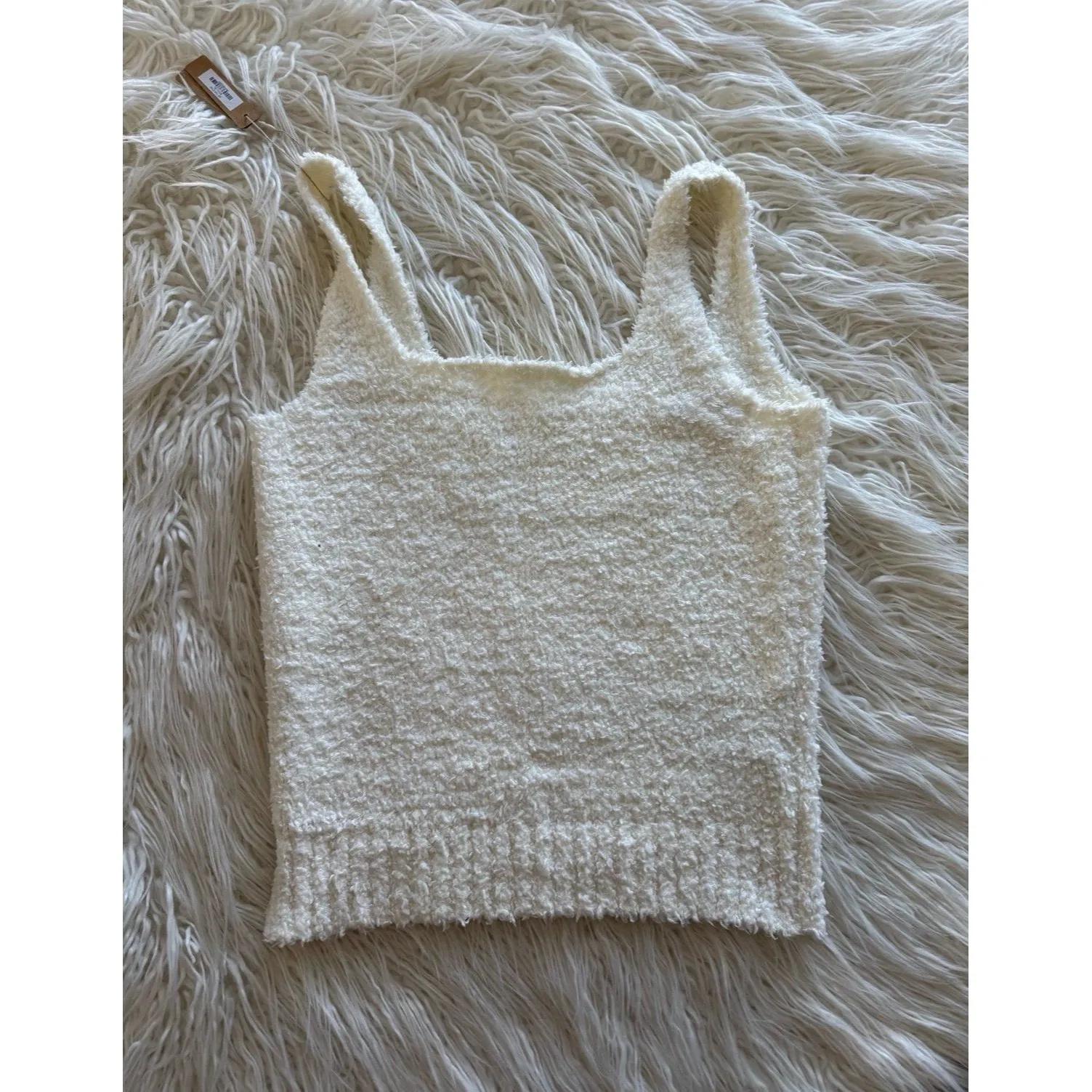 Skims Cozy Knit Tank Bone Size L/XL - Image 5