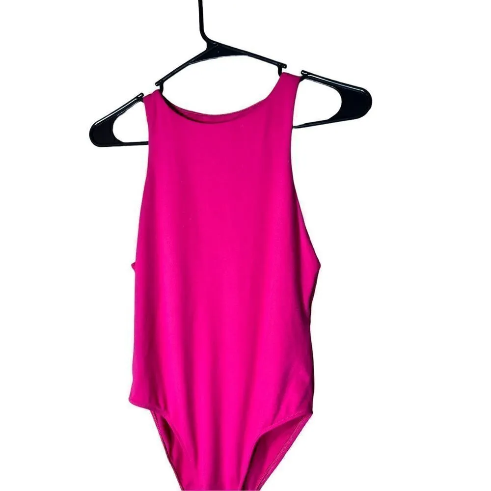 Zara Women’s Pink Bodysuit Size Small‎ - Image 3