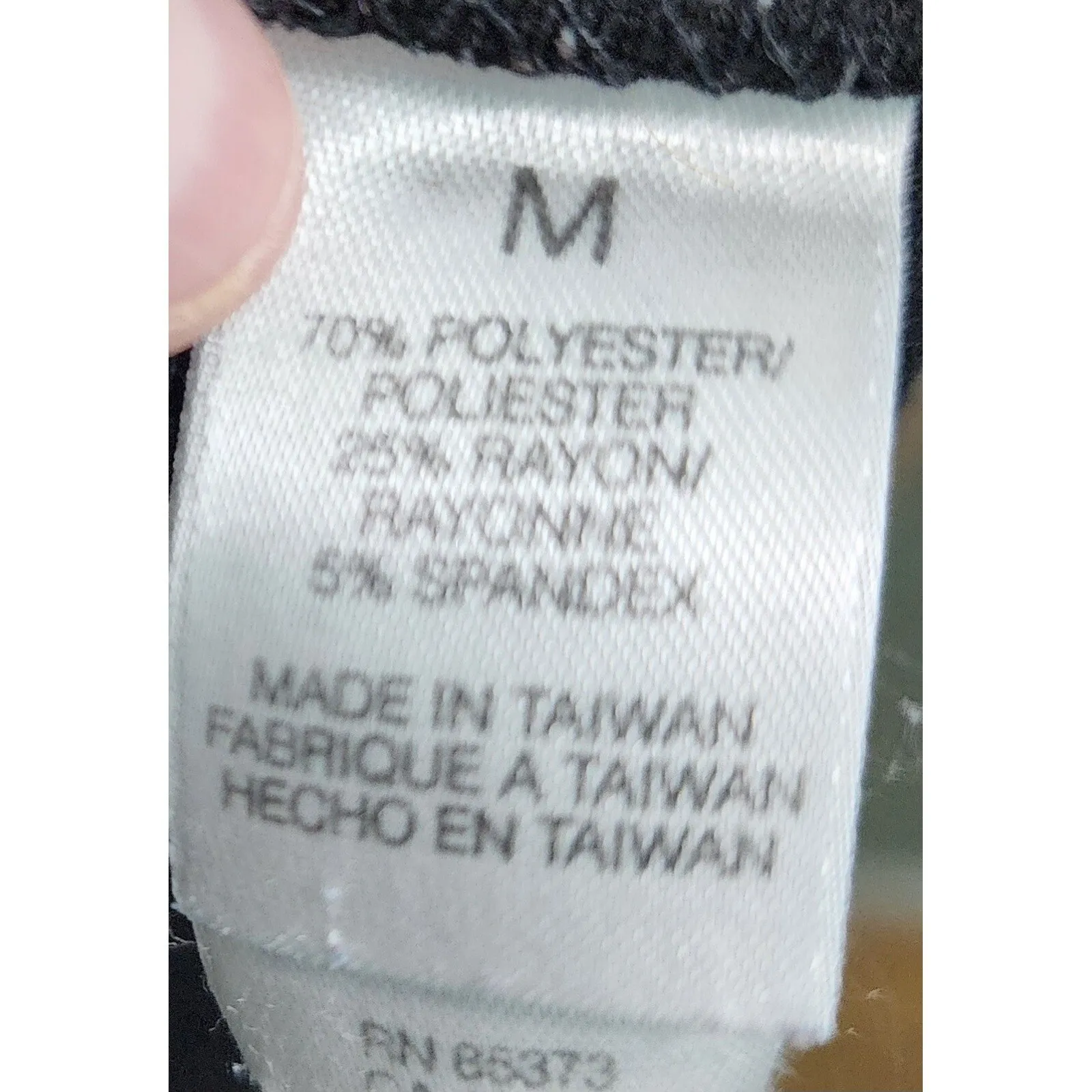 Villager Ponte Pants Career Dress Pants Stretch Black Straight‎ Leg M - Image 4