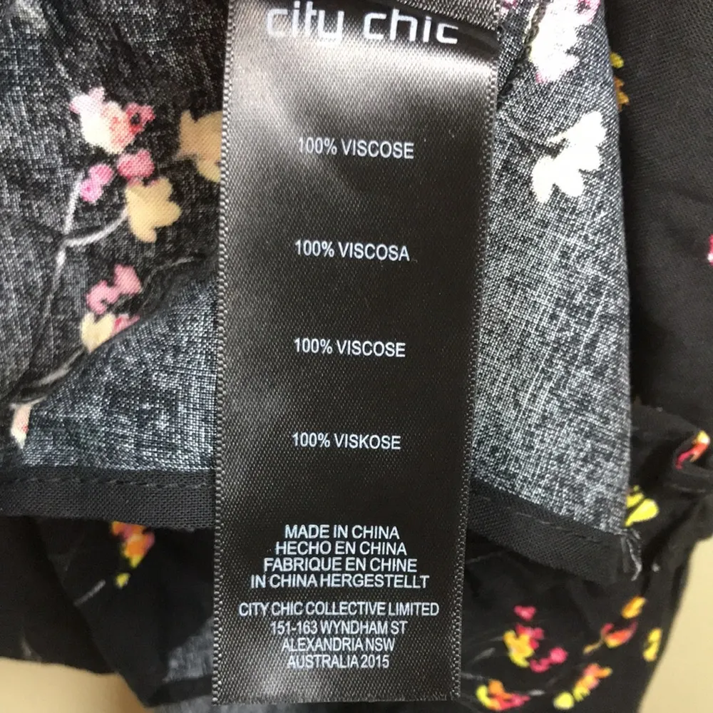 NWT City Chic Women’s Spring Tide Floral Tiered Ruffle Tank Mini Dress - Image 12