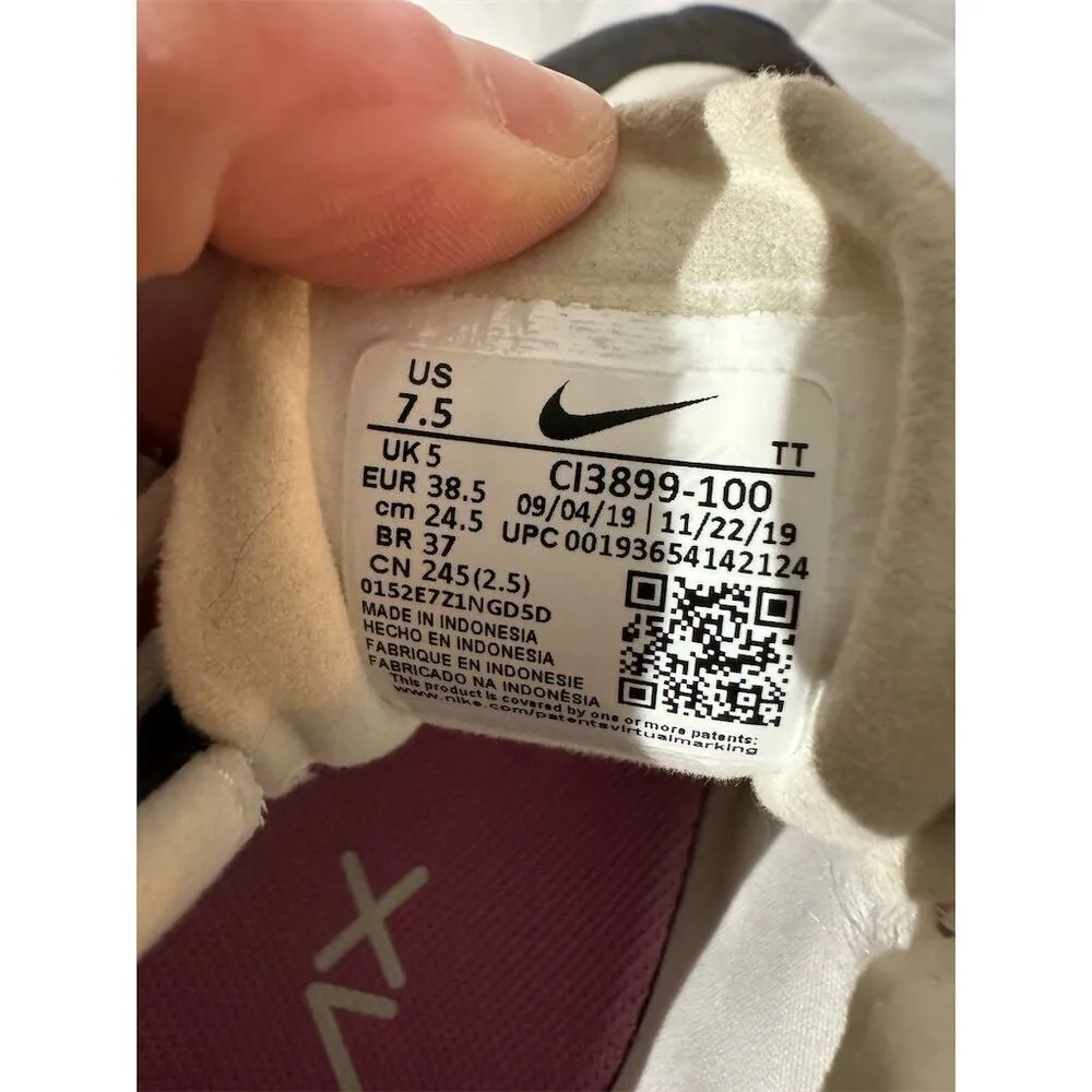 Nike Women's Air Max 270 React Multicolor Sneakers 7.5 Running Walking Active - Image 9