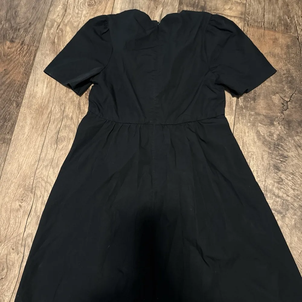 Madewell Black Mini Dress - Image 4