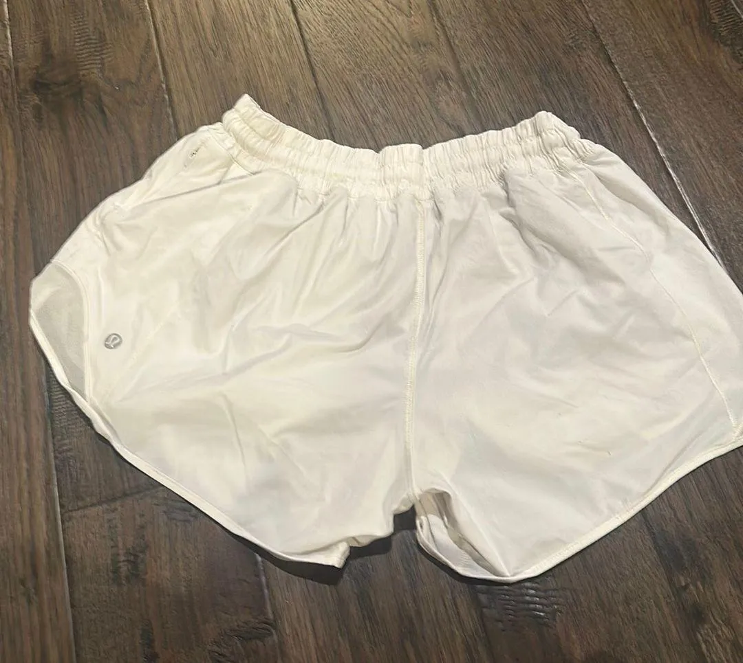 White Hotty Hot 2.5” Shorts - Image 2