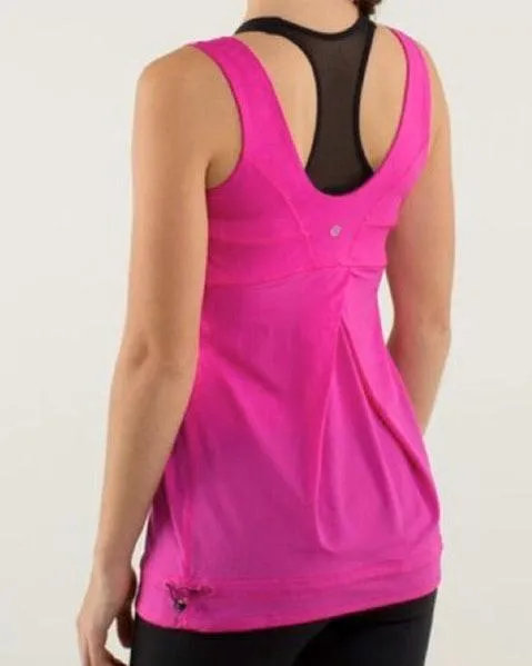 Pink Tank Top Built In Bra 6 - Image 2