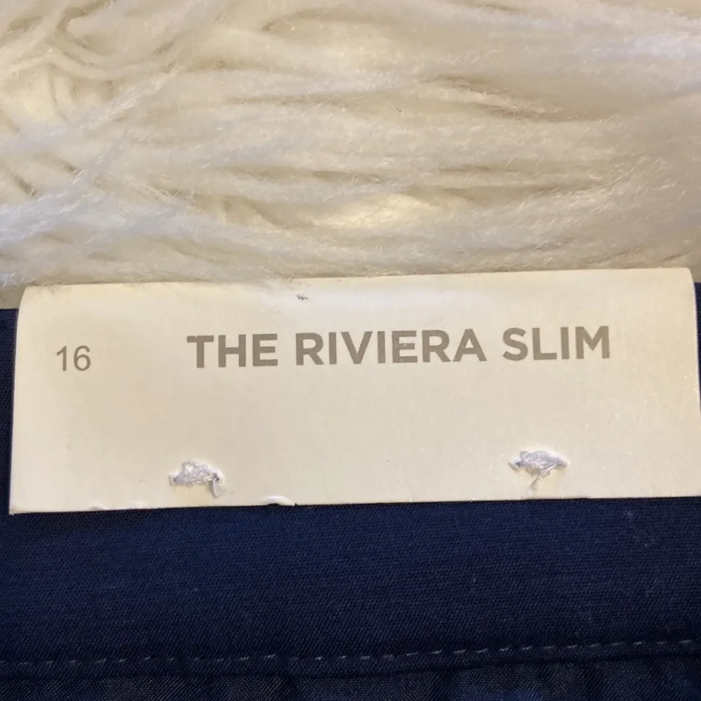 LOFT RIVERA SLIM PANTS NAVY BLUE COLOR BRAND NEW INSEAM 26” - Image 5
