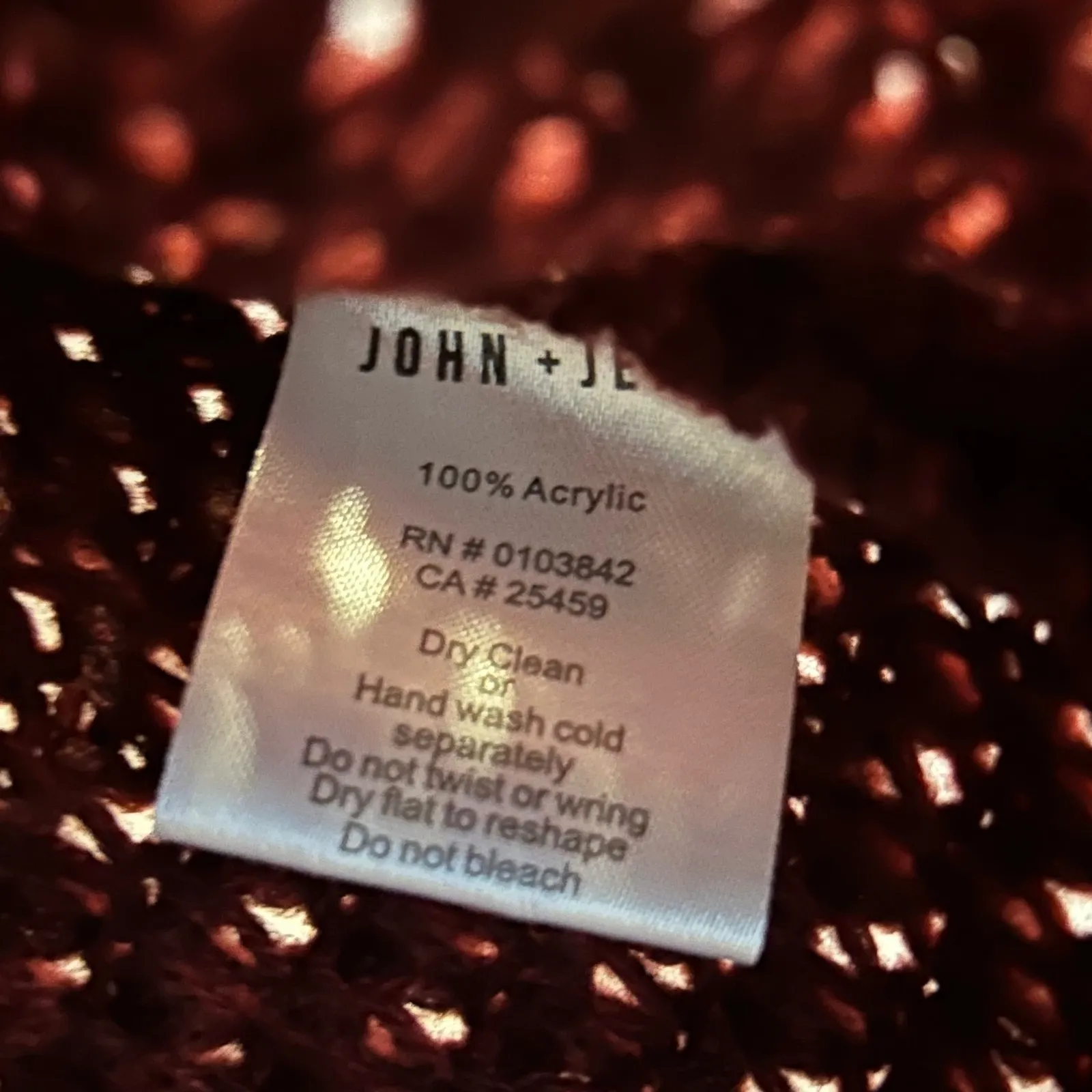 JOHN JENN Burgundy Waffle Knit Turtleneck Sleeveless Sweater Dress S P - Image 4