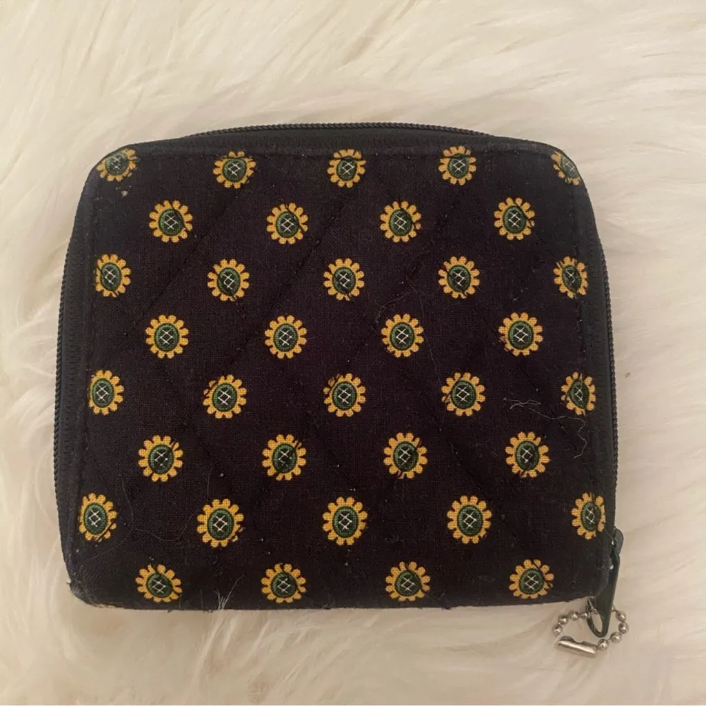 Vera Bradley shoulder bag with matching wallet🌻 - Image 11