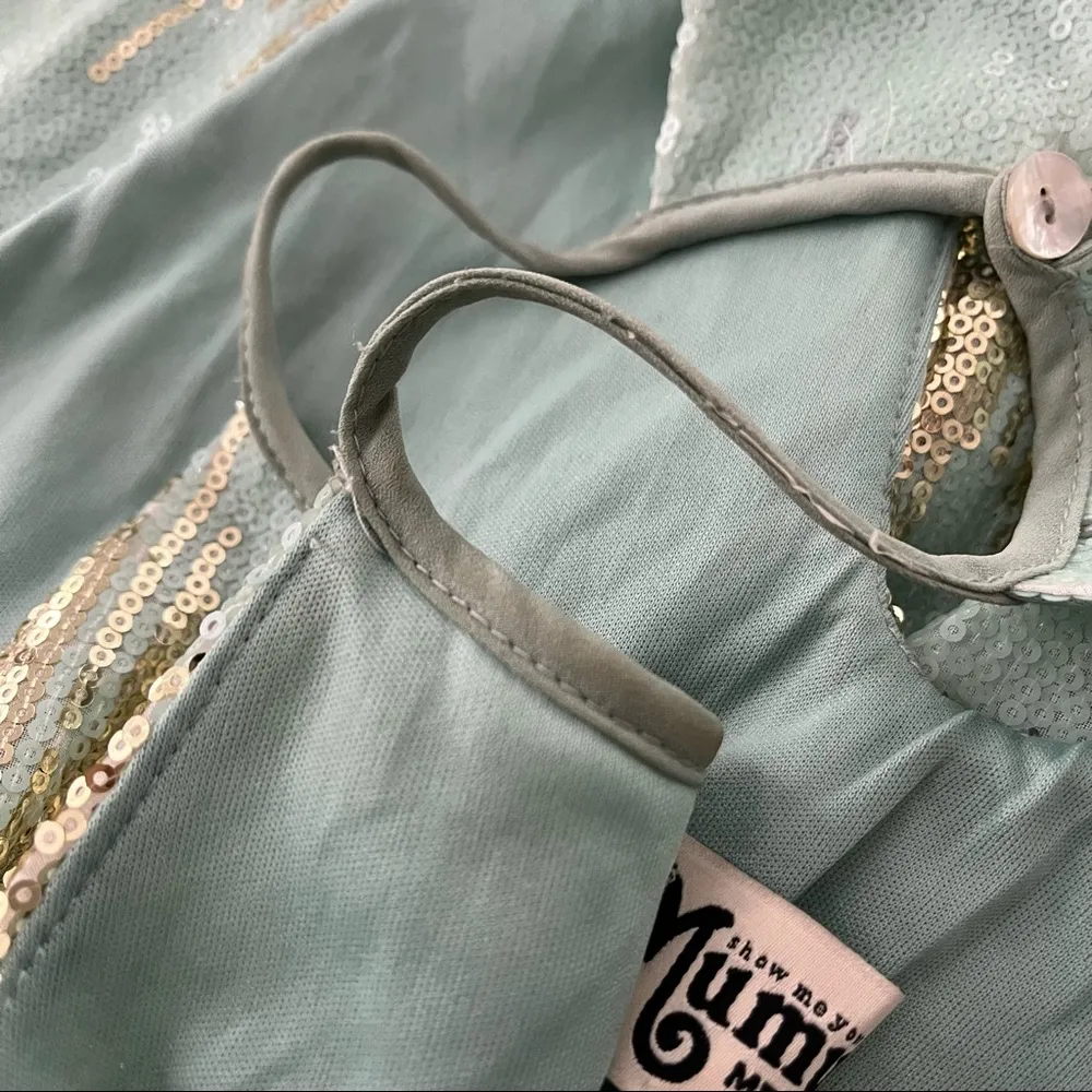 Show Me Your Mumu Gomez Mini Sequin Halter Dress - Image 14